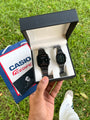 Casio box “black-silver-silver black”