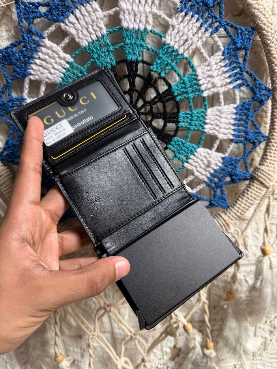Gucci MEN'S SLIM WALLET & CARD HOLDER 2