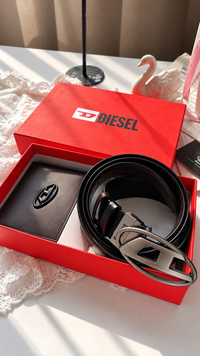 Diesel Gift Box “ wallet _belt”