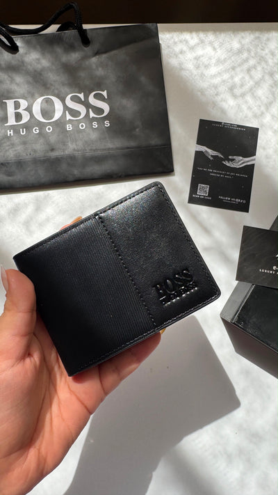 Hugo Boss “Gift Box” wallet+belt”