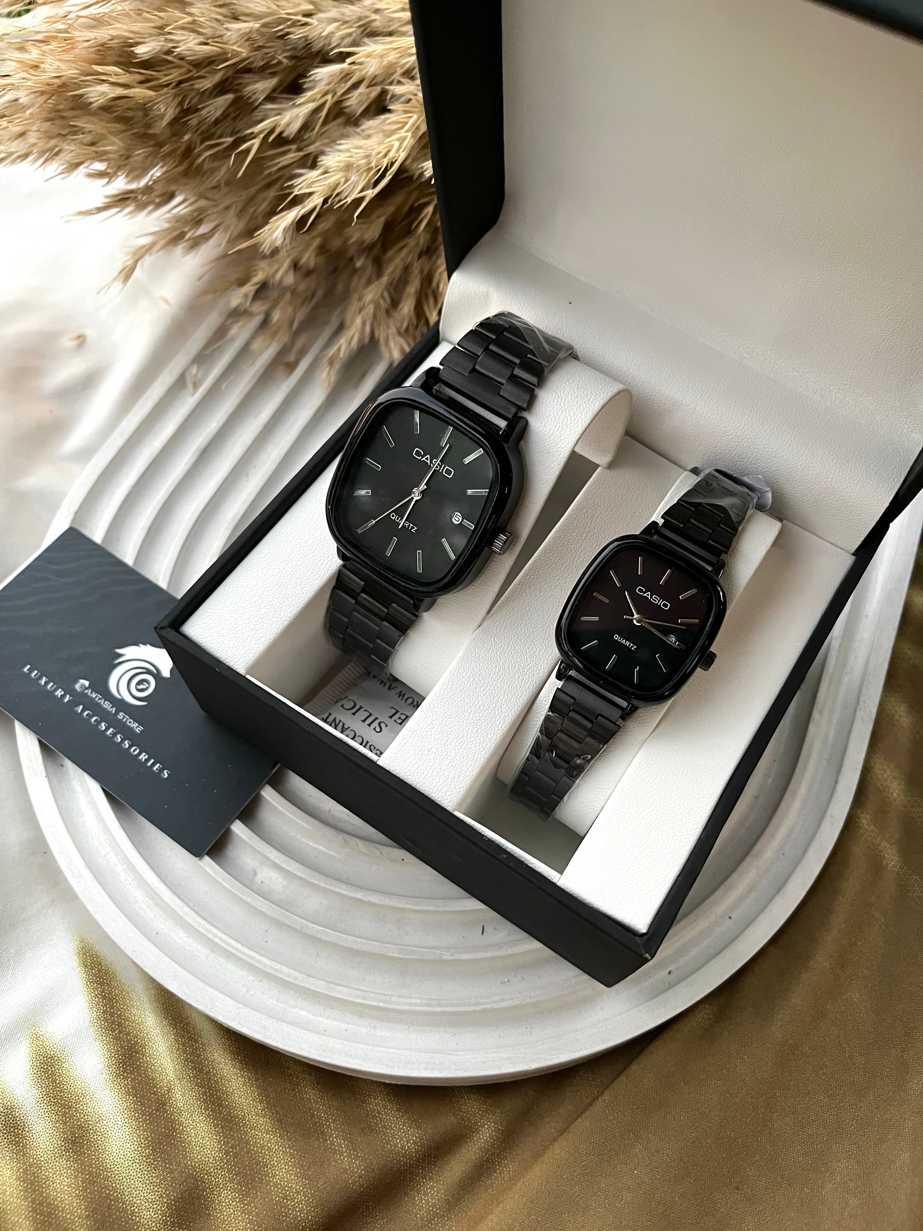 Casio box “black-silver-silver black”