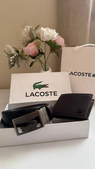 Lacoste Gift box “wallet +belt” 2