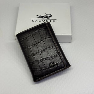 Lacoste Men's Slim Wallet & Card Holder