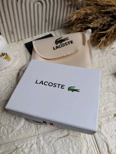 Brown Minimal Lacoste wallet