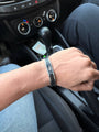 Silver-black Lacoste- Original Shape
