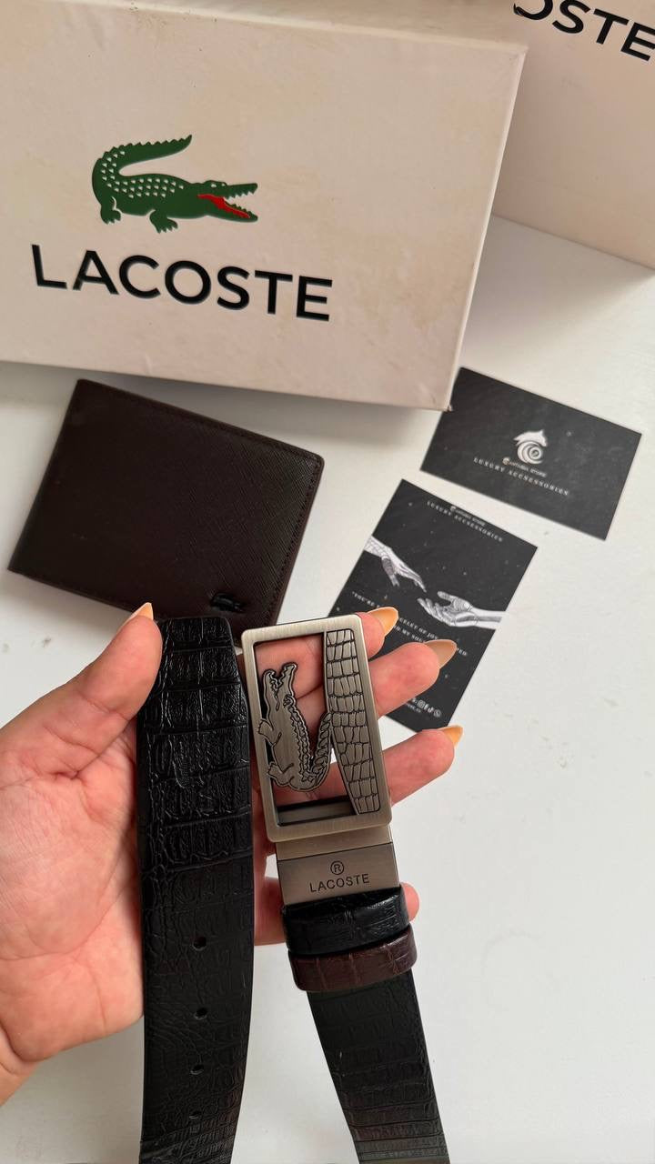 Lacoste Gift box “wallet +belt” 2