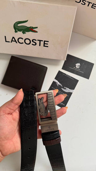Lacoste Gift box “wallet +belt” 2