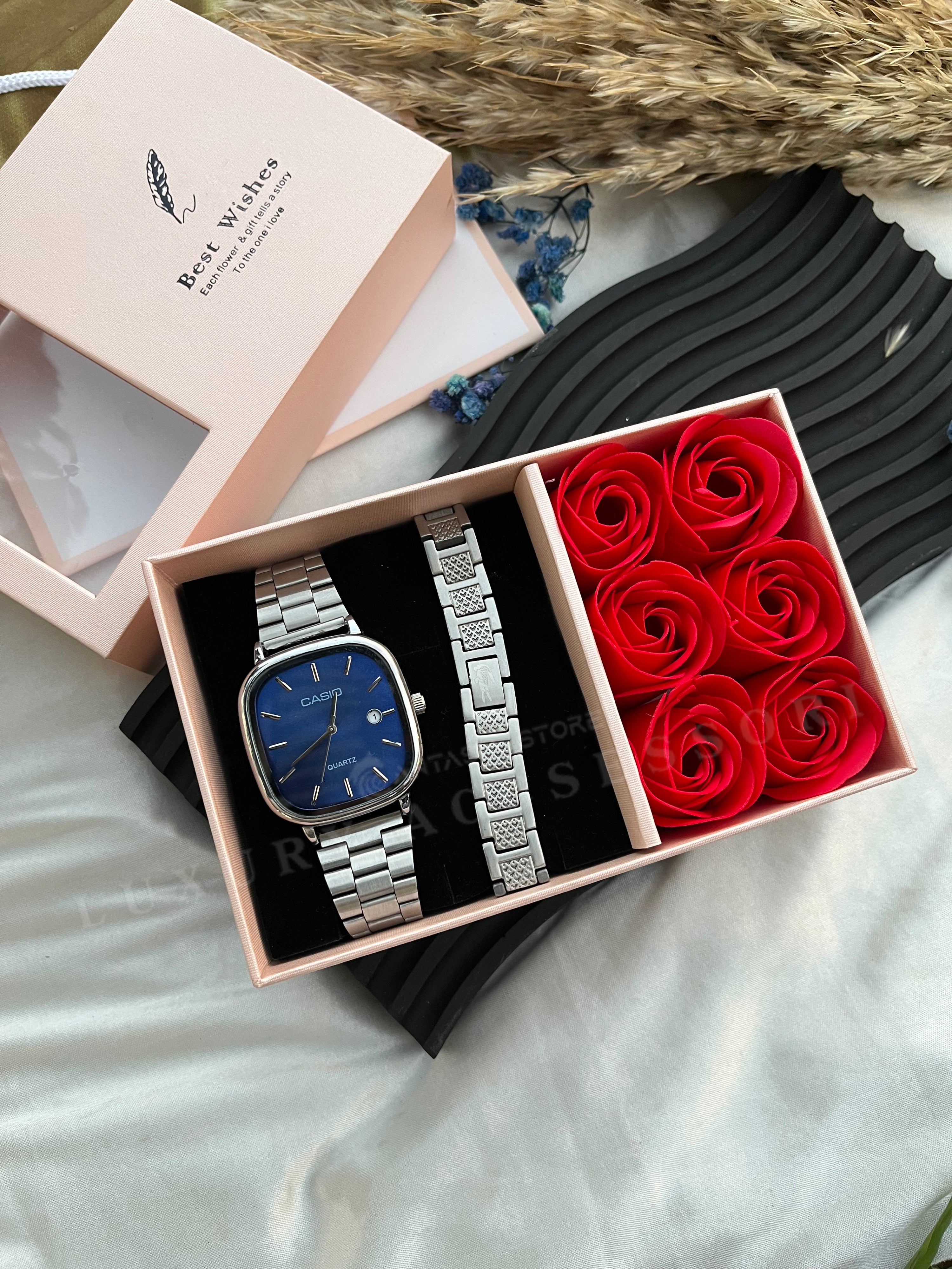 Blue-silver Gift Box