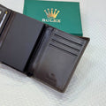 Rolex Men's Slim Wallet & Card Holder