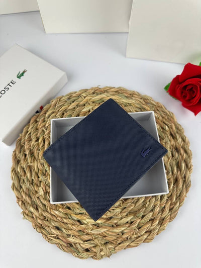 Lacoste Blue Wallet "Mirror Original"