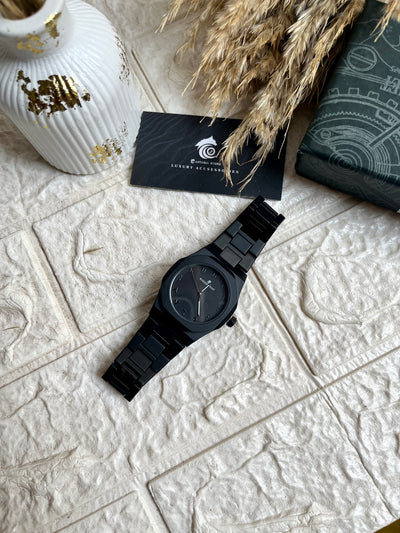 Black Ab Carpon Watch