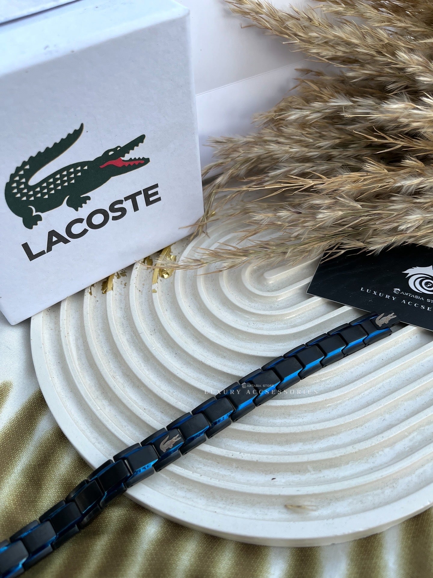 Blue-black Couples Lacoste