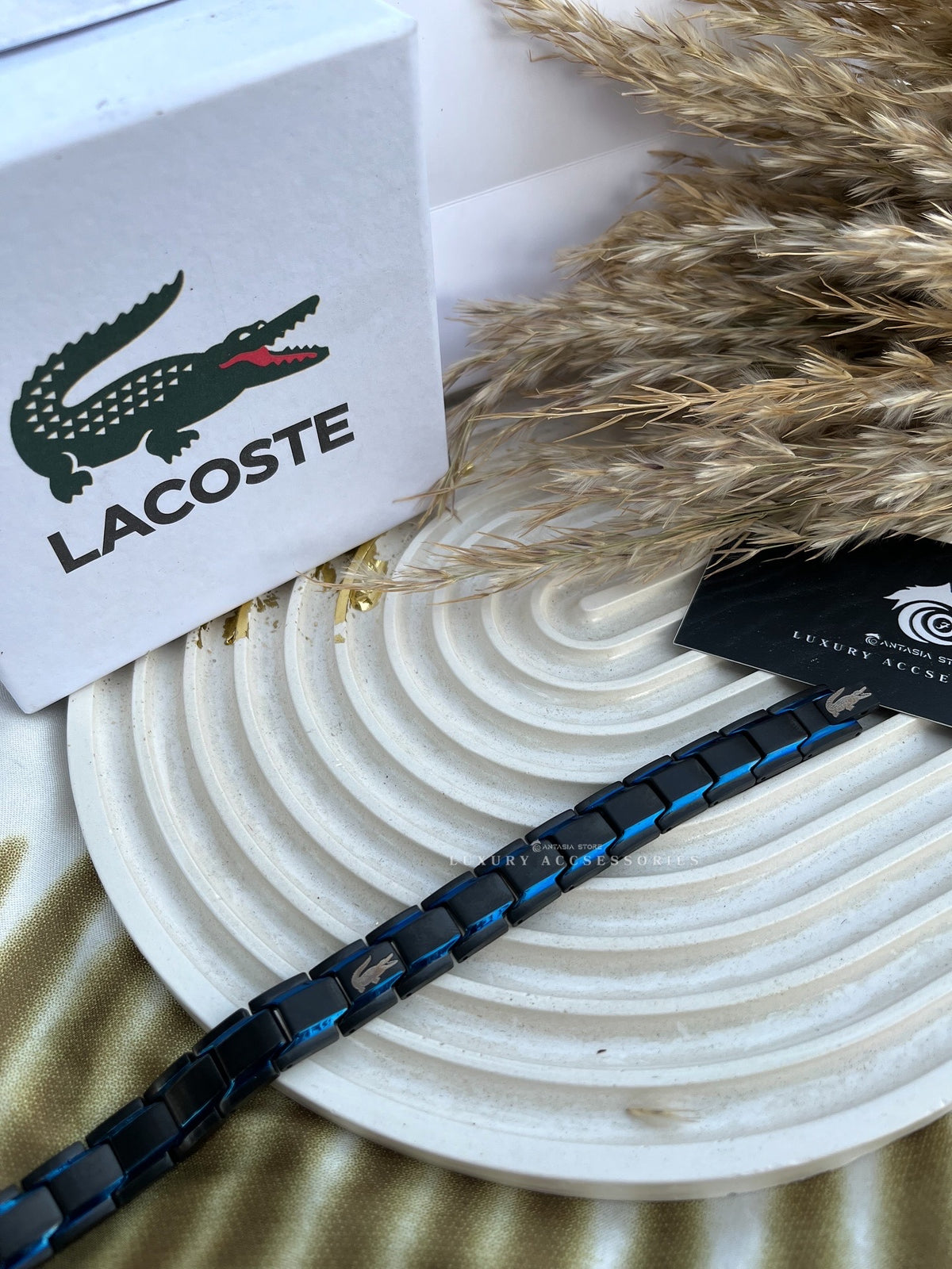 Blue-black Couples Lacoste