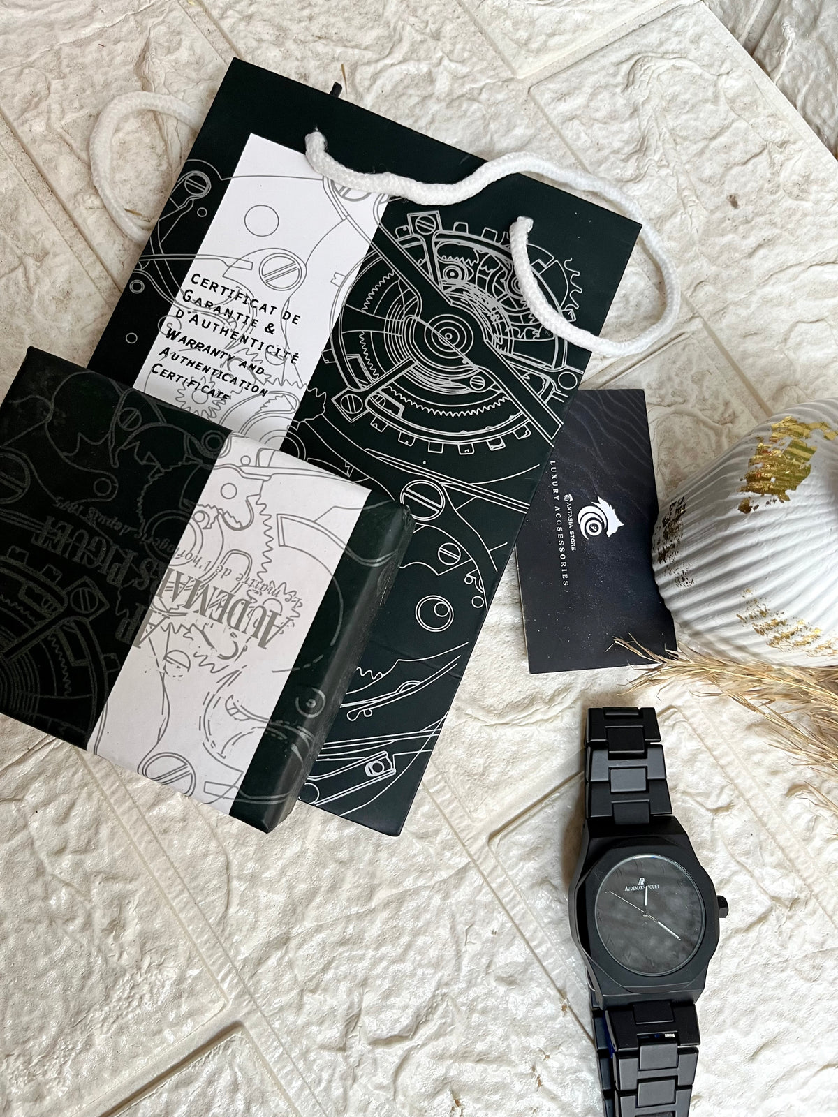 Black Ab Carpon Watch