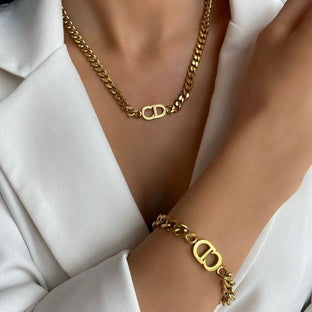 CD 8 mm Set (Necklace + Bracelet)