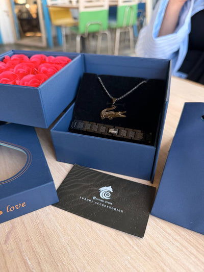 All Black Lacoste Gift box