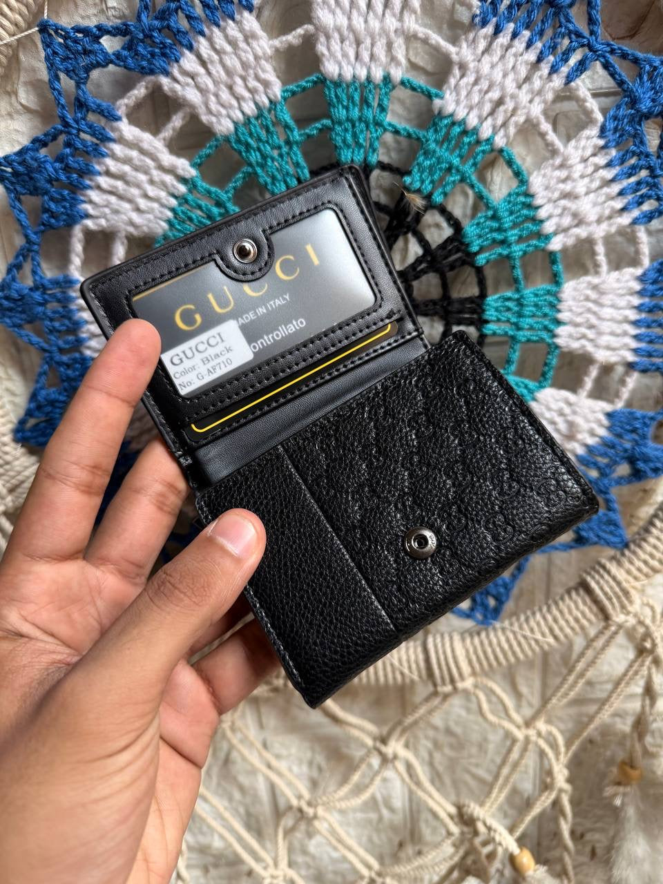 Gucci MEN'S SLIM WALLET & CARD HOLDER 2