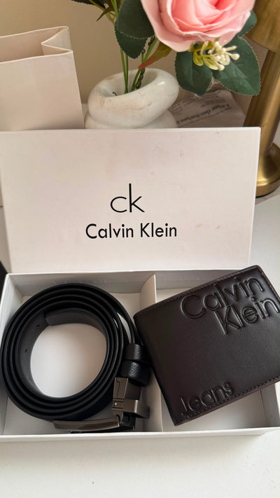 Celvin Klein “Gift Box” Wallet+belt”