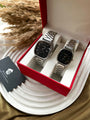 Casio box “black-silver-silver black”