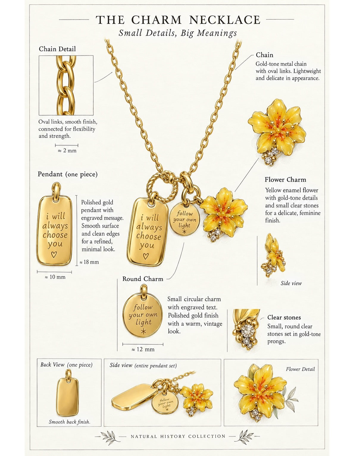I will always choose you “ Necklace “