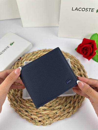 Lacoste Blue Wallet "Mirror Original"