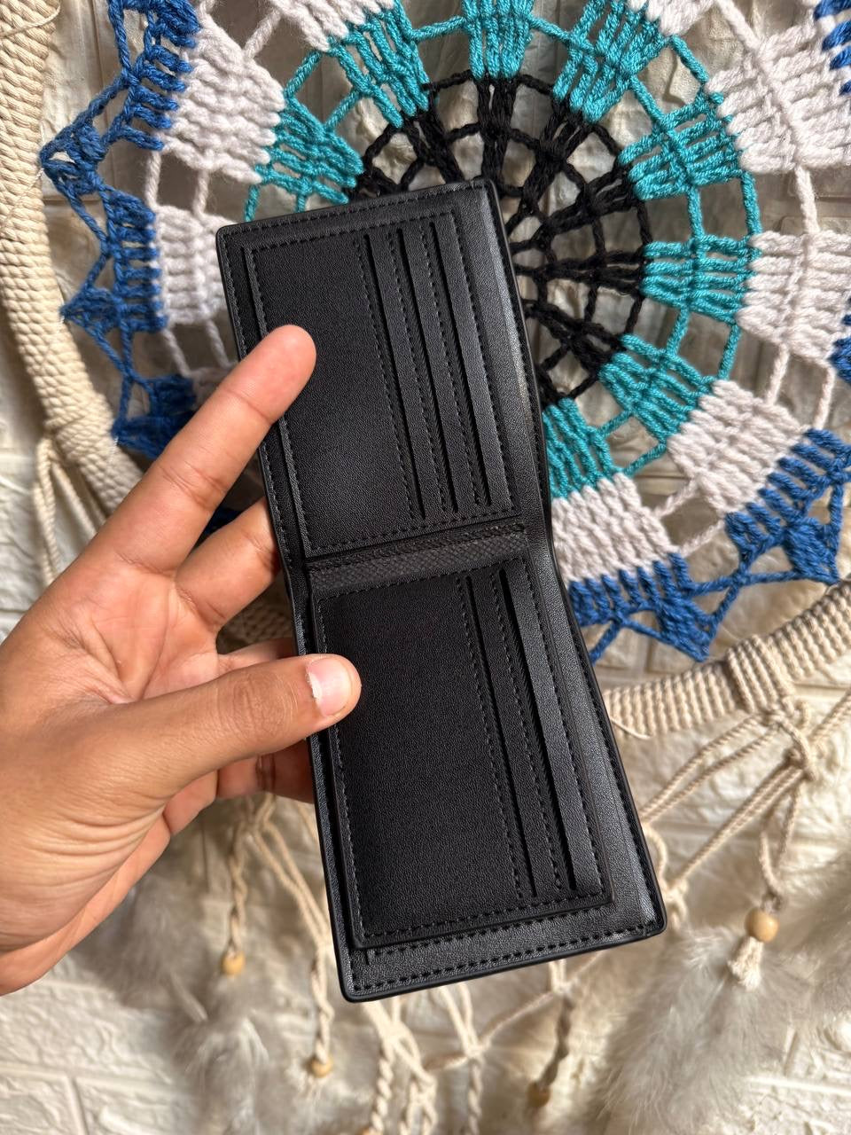 L-V Damier Wallet