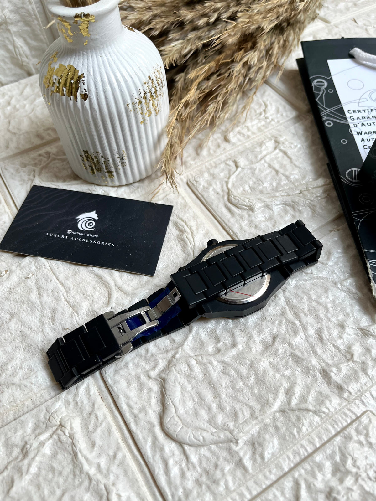Black Ab Carpon Watch