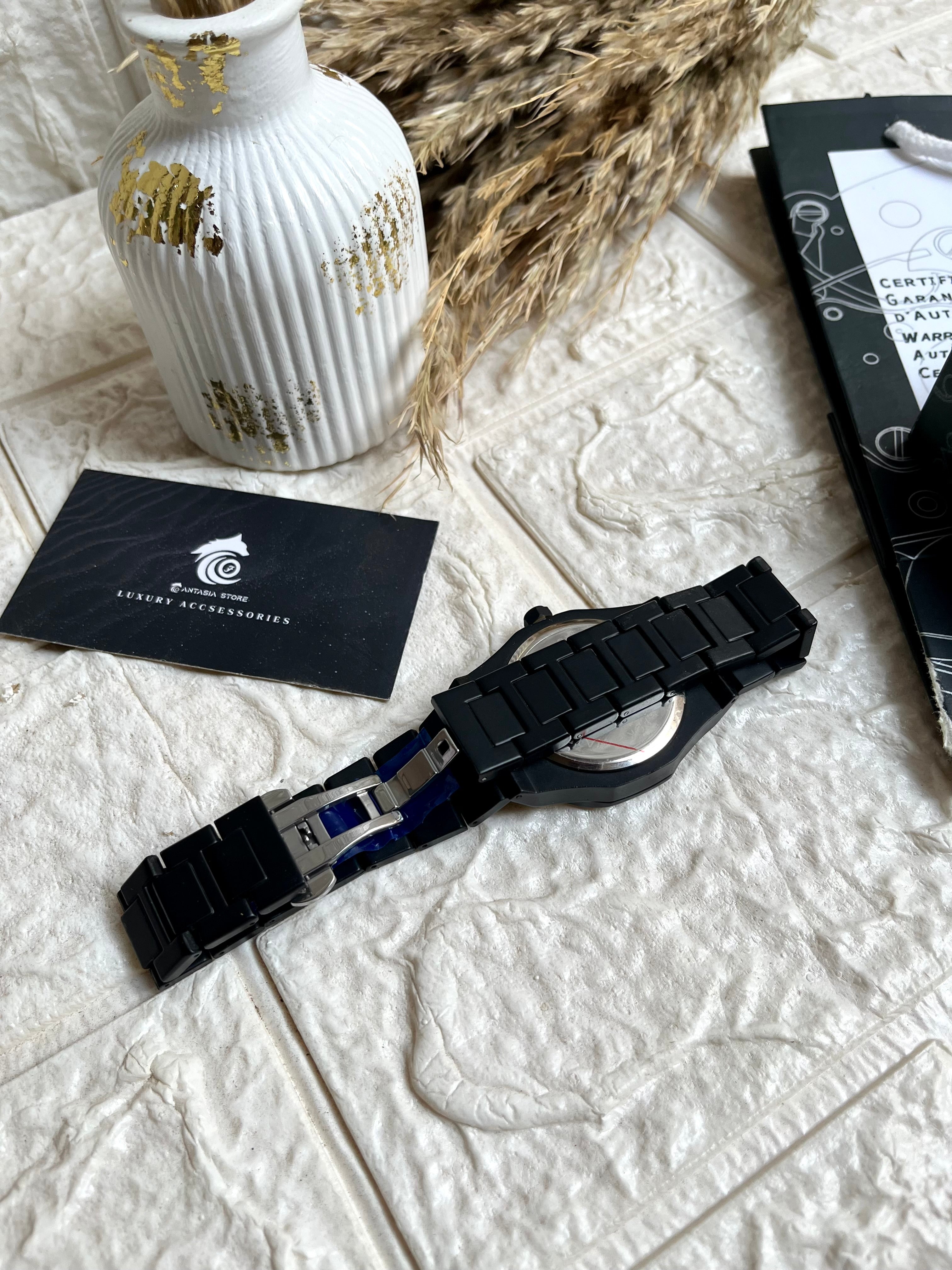 Black Ab Carpon Watch