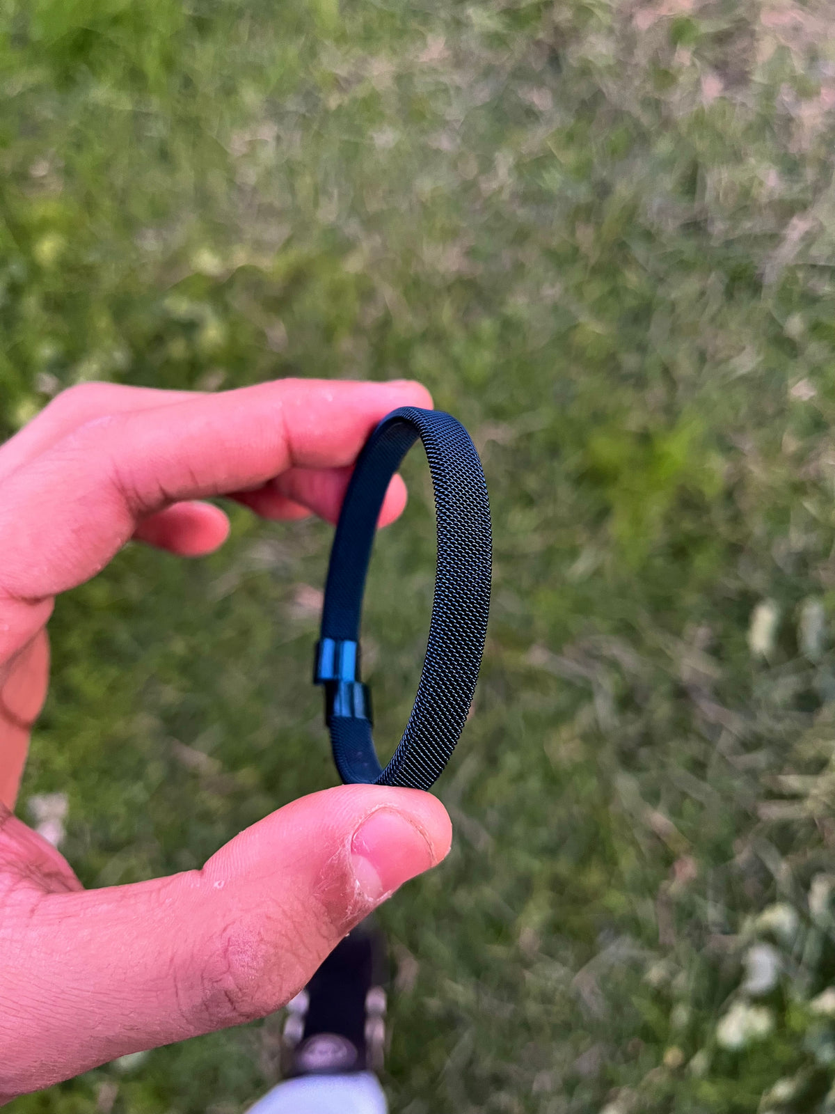 Blue basic bracelet