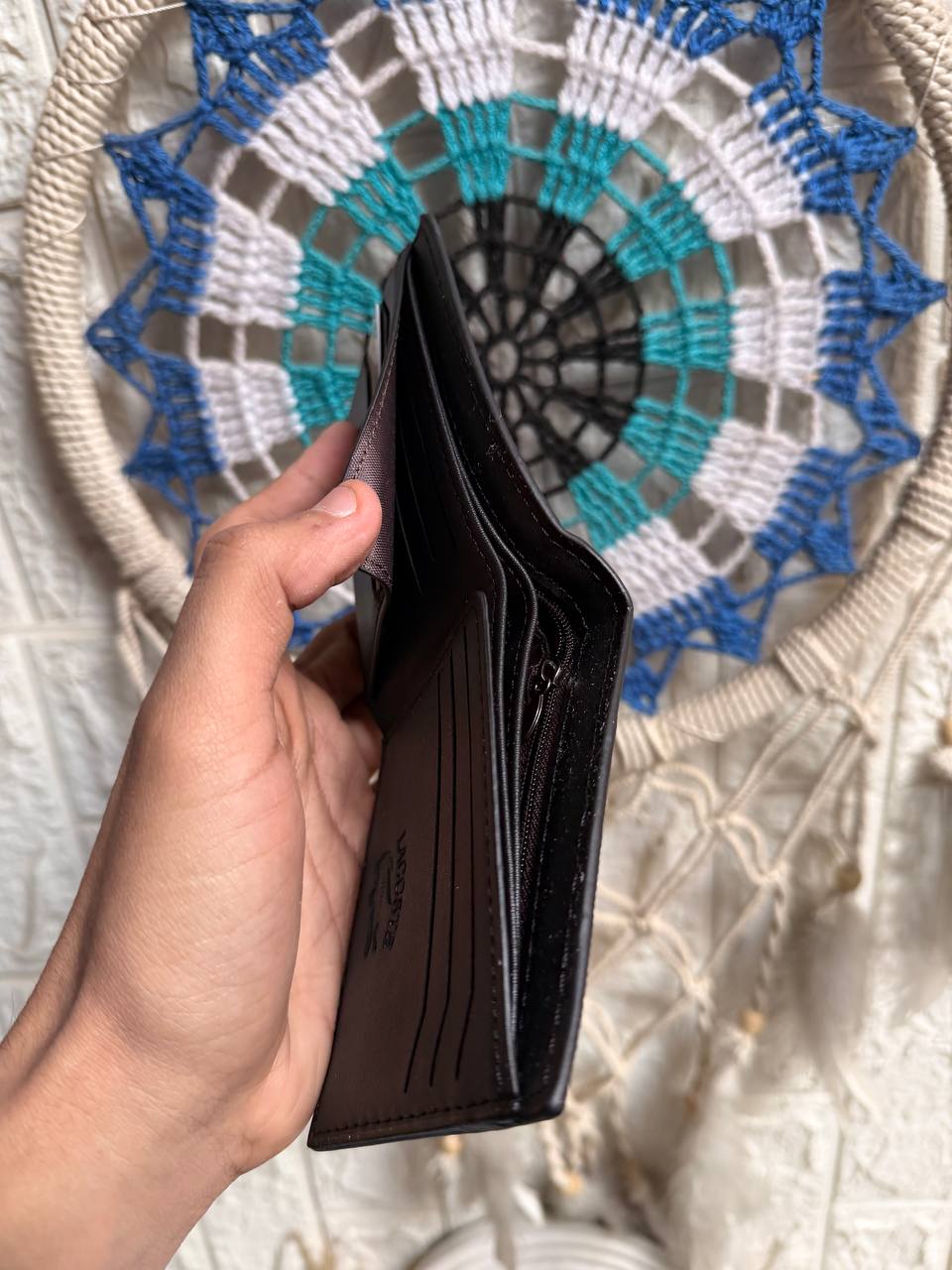 Brown Lacoste Wallet 6