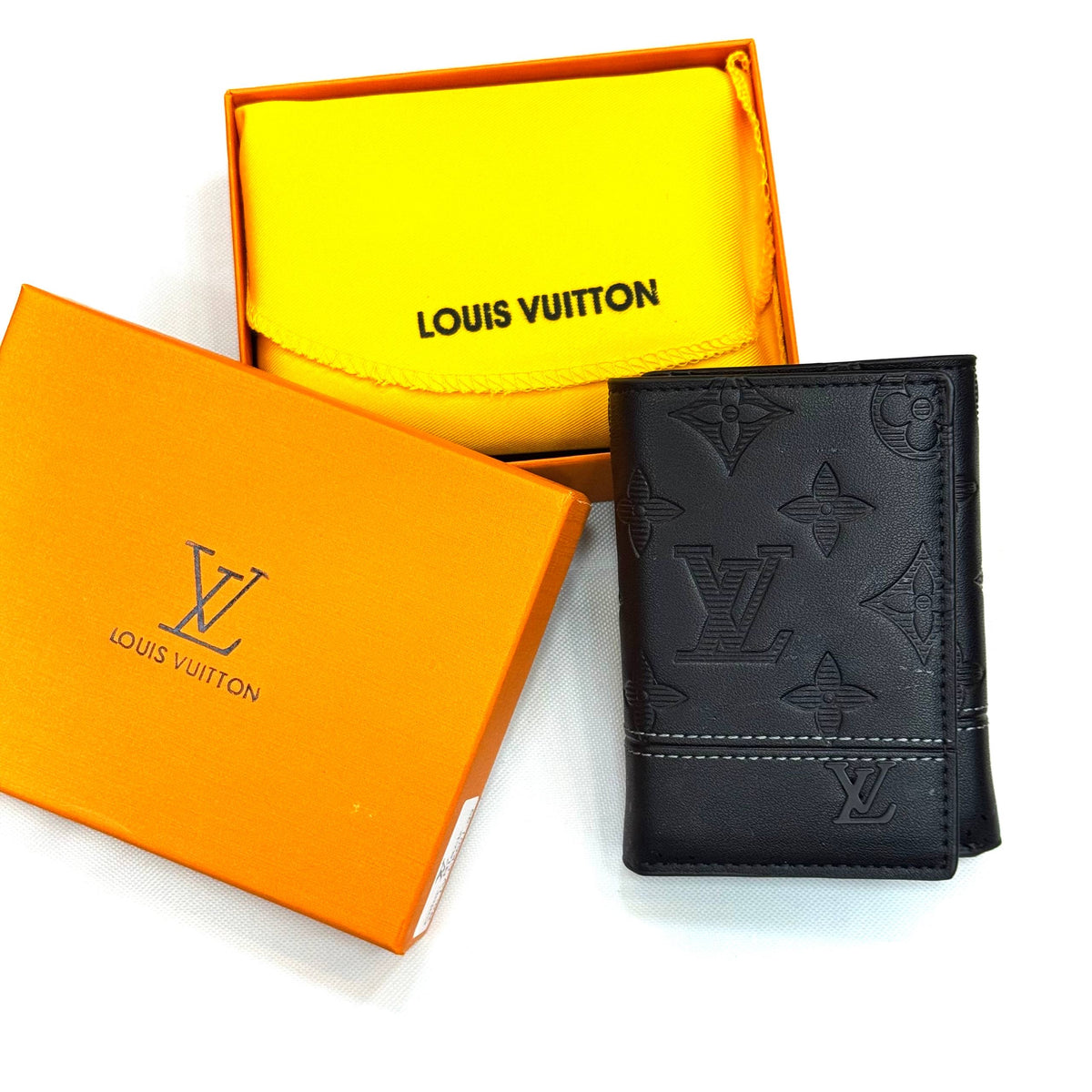 L&V Men's Slim Wallet & Card Holder