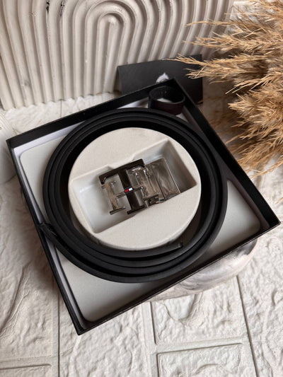 Tommy Double-Face Leather Belt 2