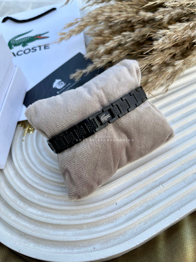Couples black-green Lacoste