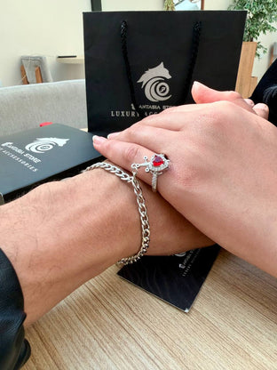 Ring-Bracelets For Couples