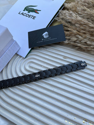 Wide Black Lacoste