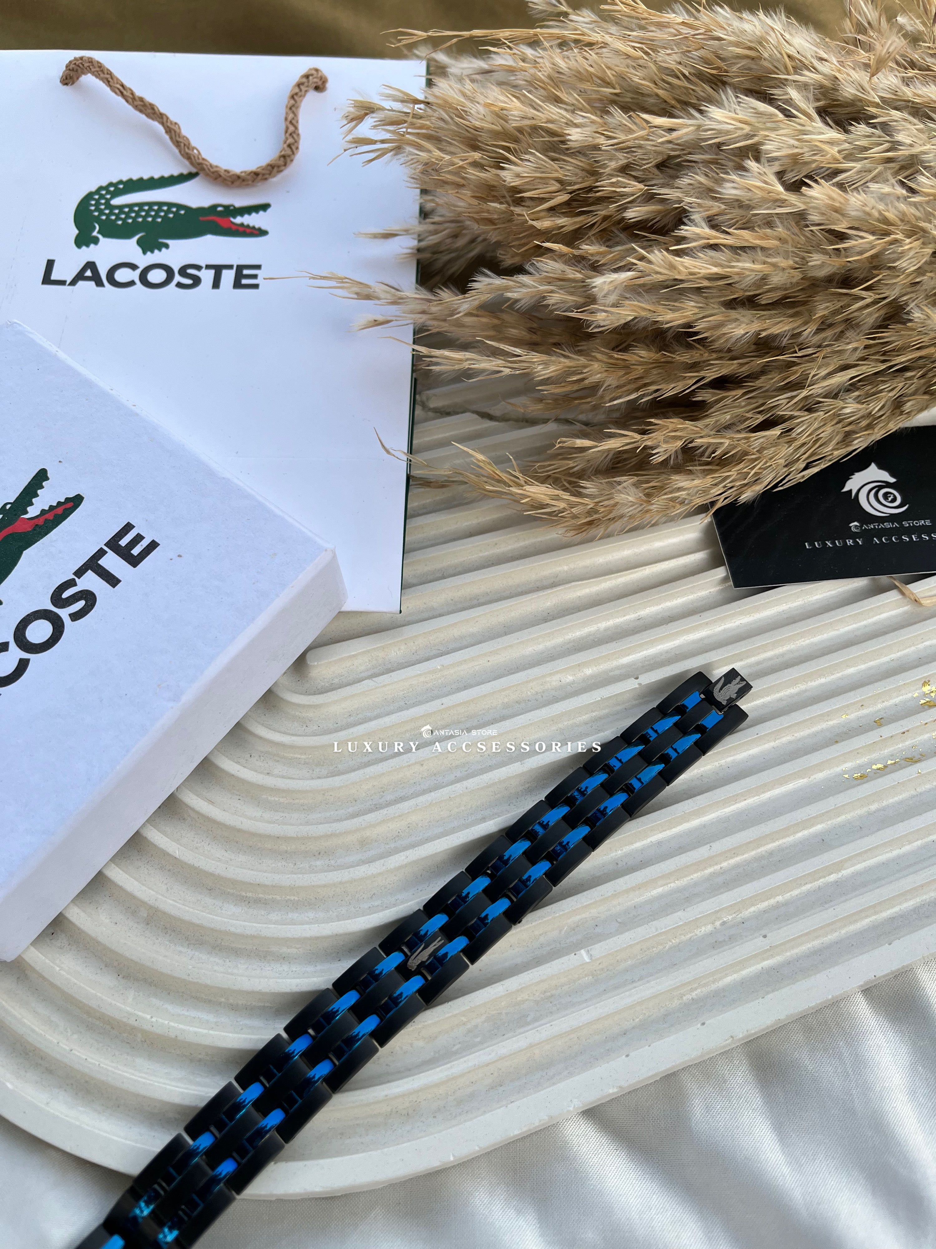 Blue black Lacoste