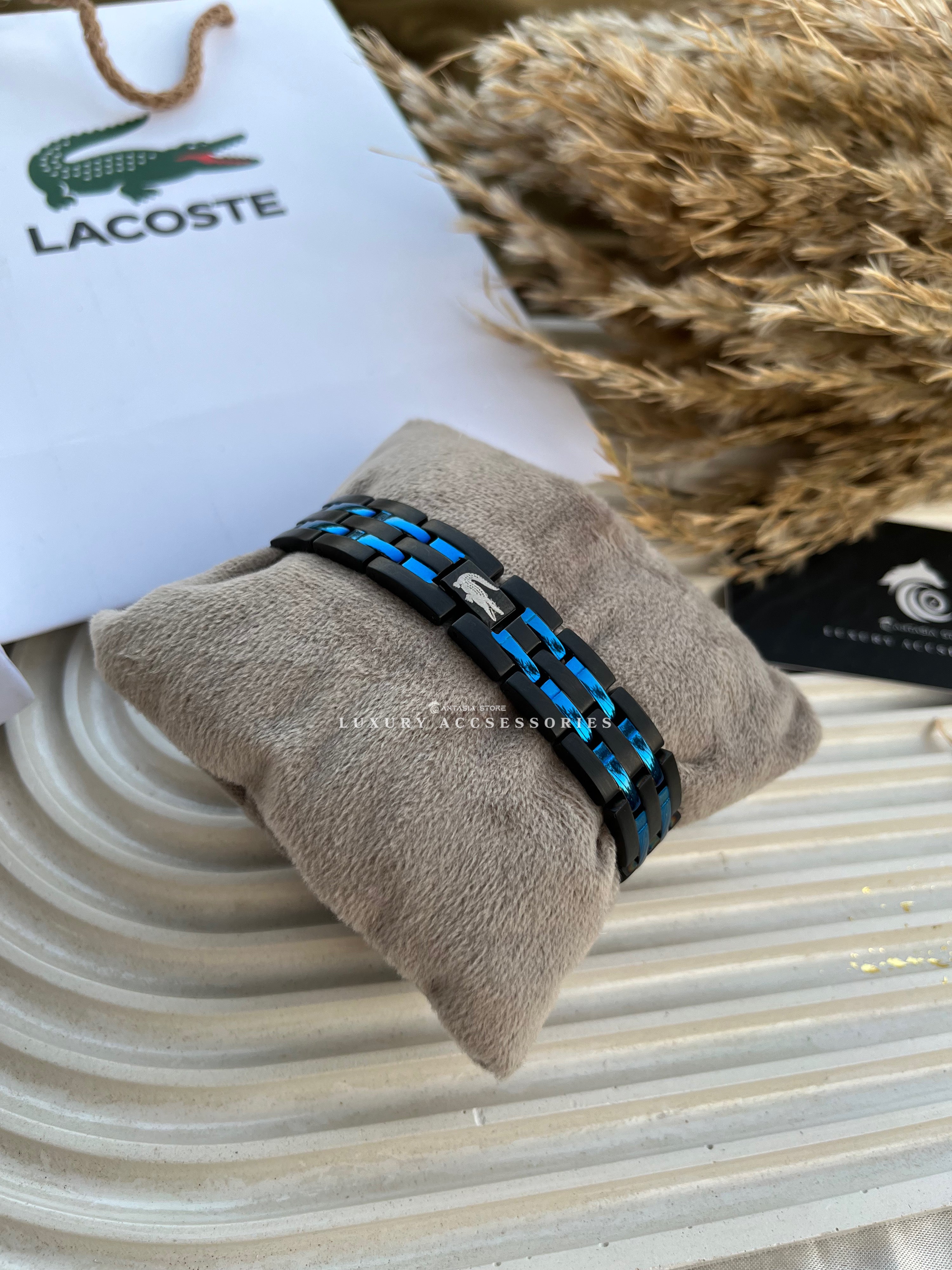 Blue black Lacoste