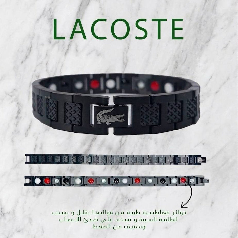 Black original Lacoste shape