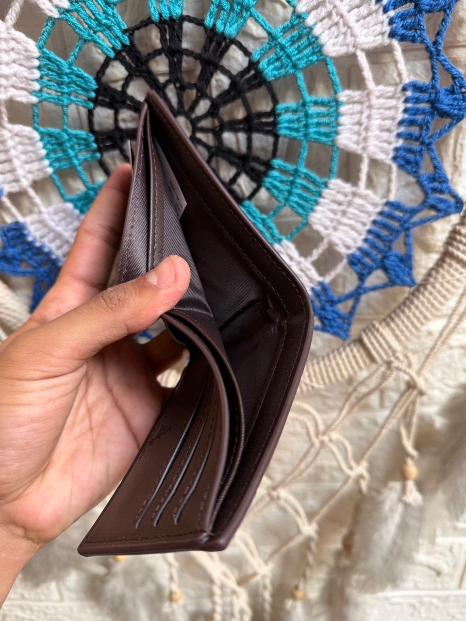 Brown Polo Wallet