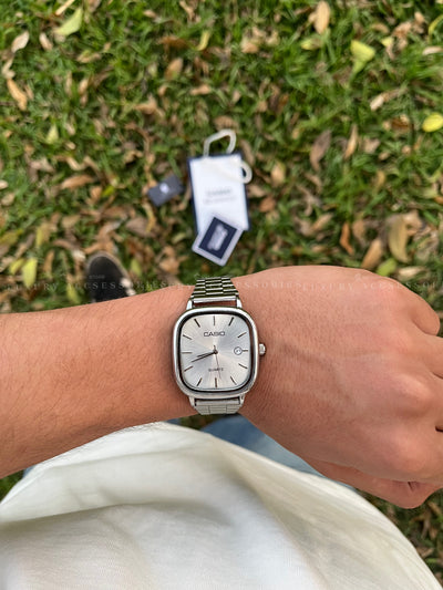 All Silver CASIO