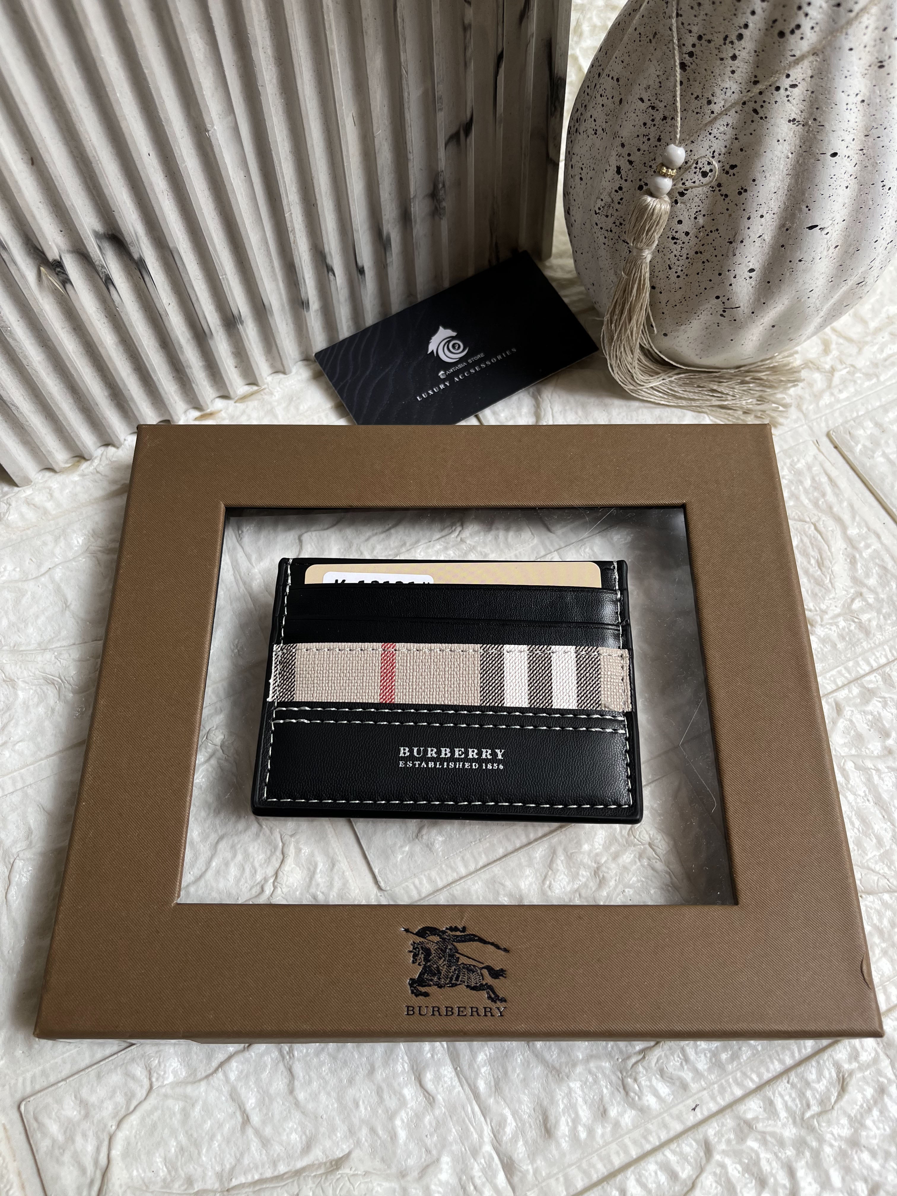 Premium Burberry Leather Gift Box