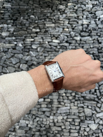 Cartier Leather "Black-Brown"