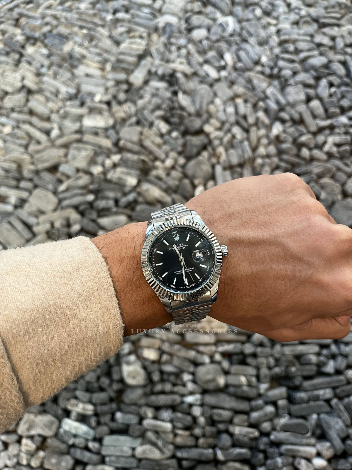 Rolex Watch Transparent Case Back
