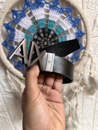 A-X Double-Face Leather Belt