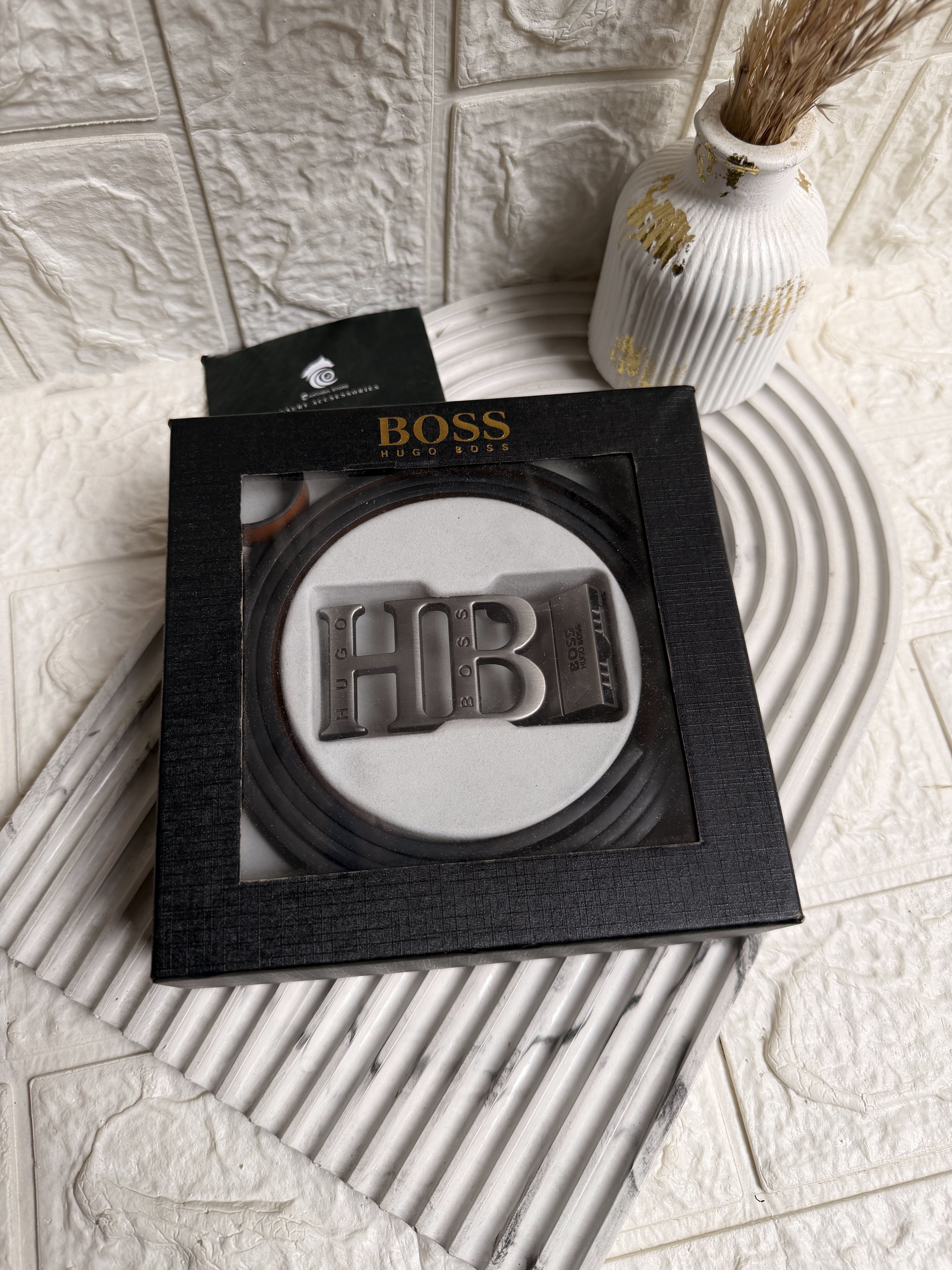 Hogo Boss Double-Face Leather Belt