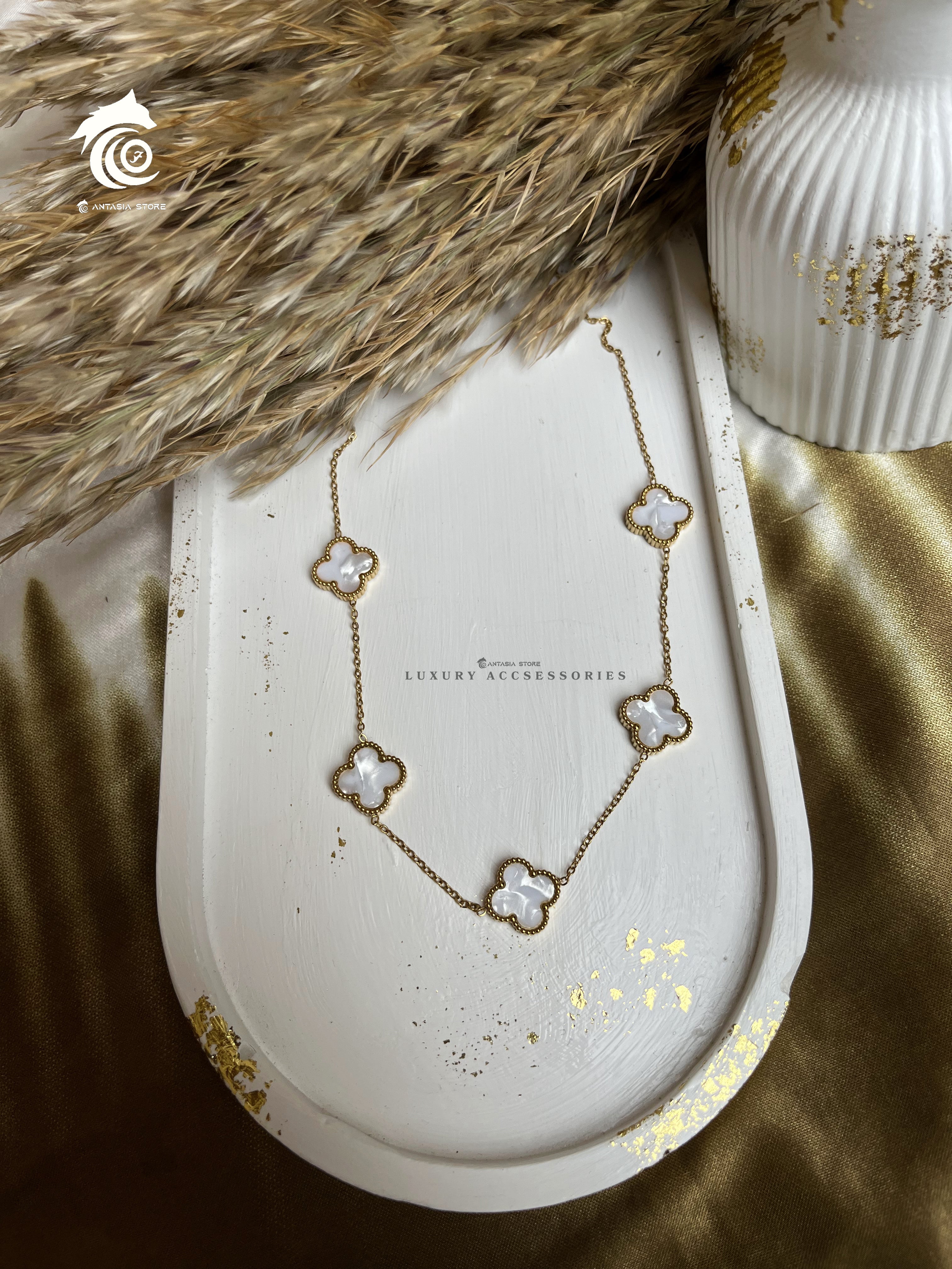 Gold Vancleef Necklace-all colors