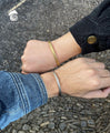 Braided Wrapped Couples Bracelet