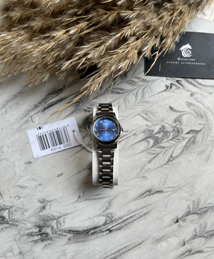 Couples Arabic Casio-Blue&silver