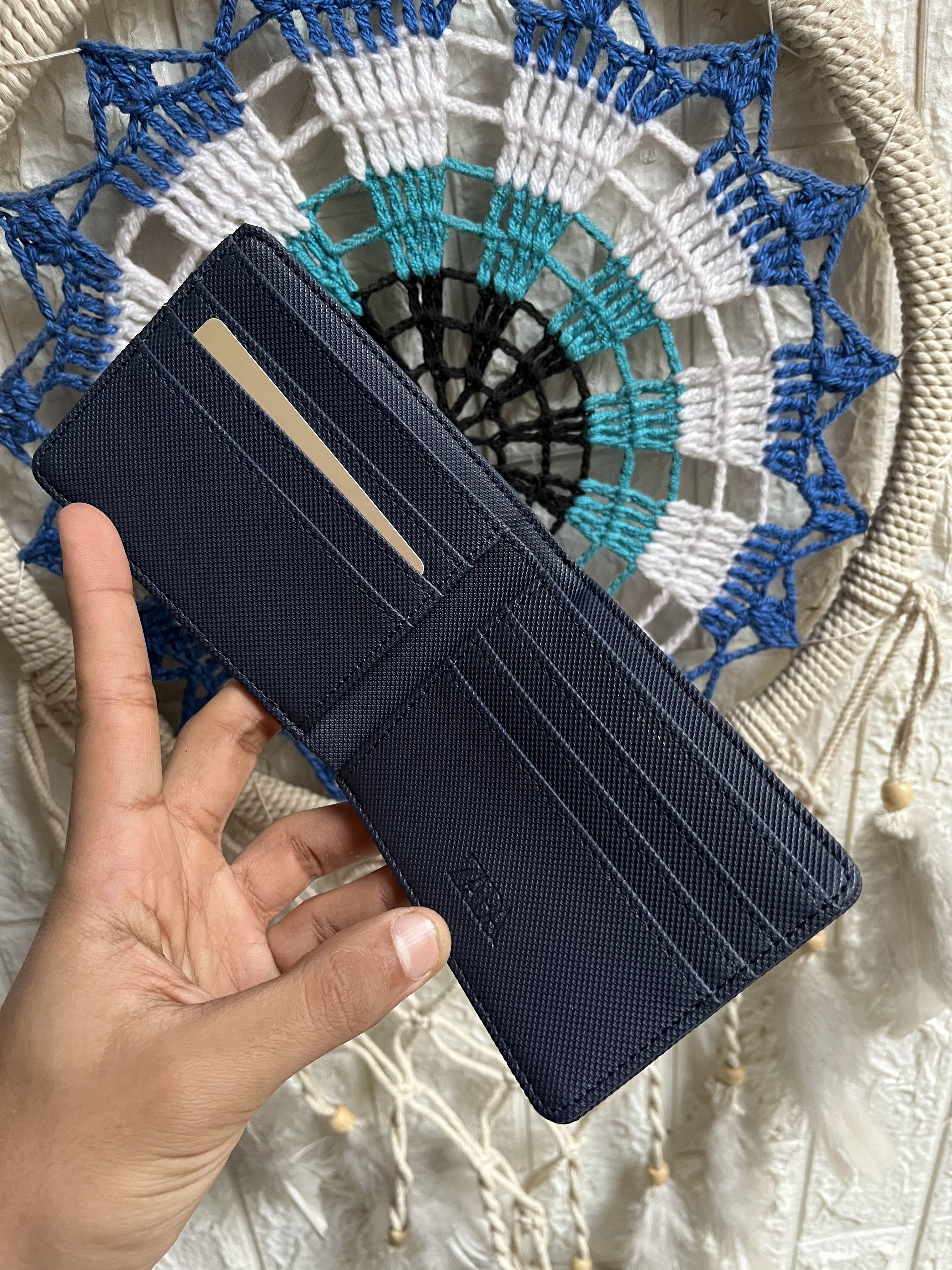 Zara Wallet "black-dark blue"