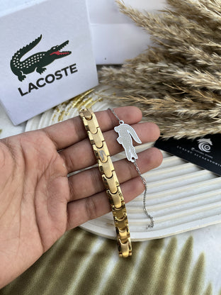 Gold Couples Lacoste